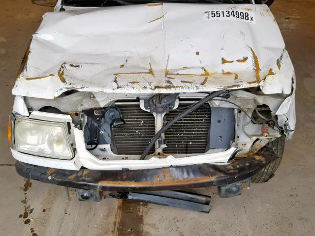 1FTYR10D78PA65349 - 2008 FORD RANGER WHITE photo 7