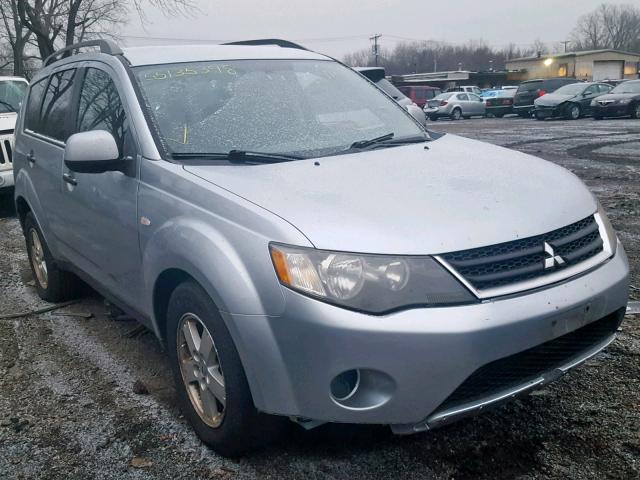 JA4MT31XX7U003491 - 2007 MITSUBISHI OUTLANDER SILVER photo 1