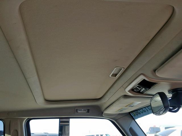 1J8HG58227C587062 - 2007 JEEP COMMANDER BLACK photo 10