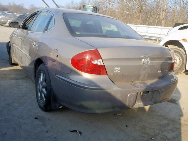 2G4WD552171107302 - 2007 BUICK LACROSSE C TAN photo 3