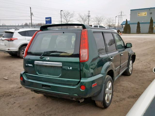 JN8BT08VX6W205982 - 2006 NISSAN X-TRAIL XE GREEN photo 4