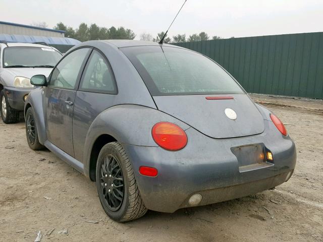 3VWBK21C93M424122 - 2003 VOLKSWAGEN NEW BEETLE GRAY photo 3