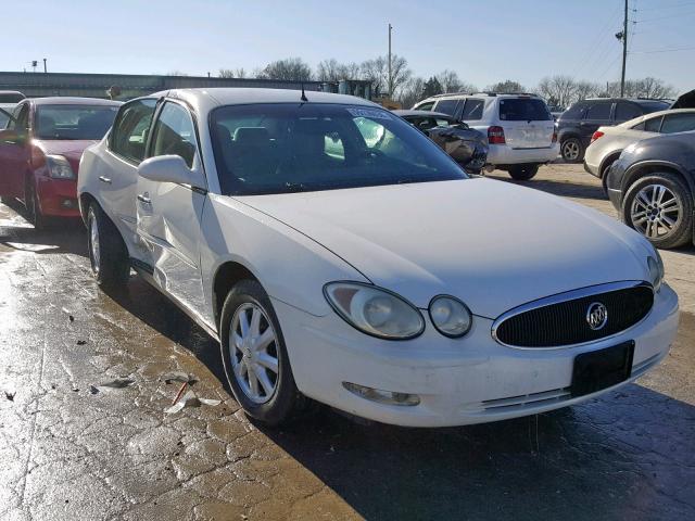 2G4WC532851291883 - 2005 BUICK LACROSSE C WHITE photo 1