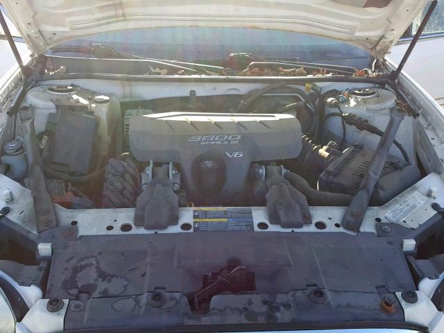 2G4WC532851291883 - 2005 BUICK LACROSSE C WHITE photo 7