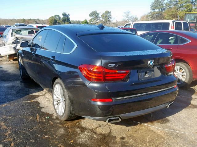 WBA5M6C53FD086052 - 2015 BMW 550 IGT BLACK photo 3