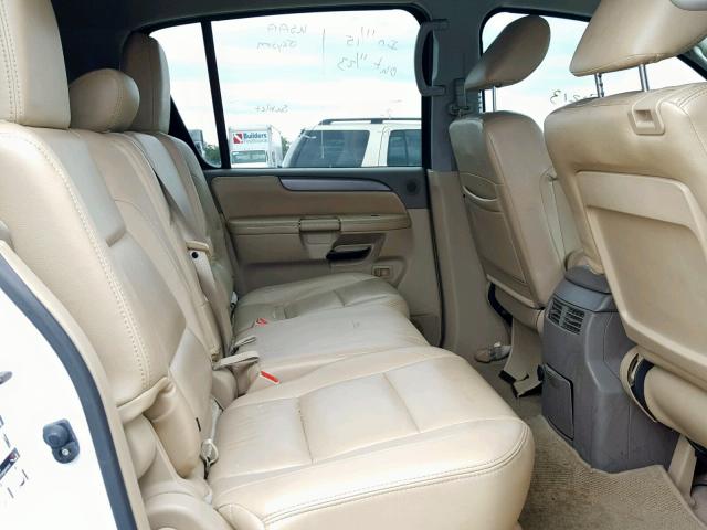 5N1AA0ND7CN613278 - 2012 NISSAN ARMADA SV WHITE photo 6