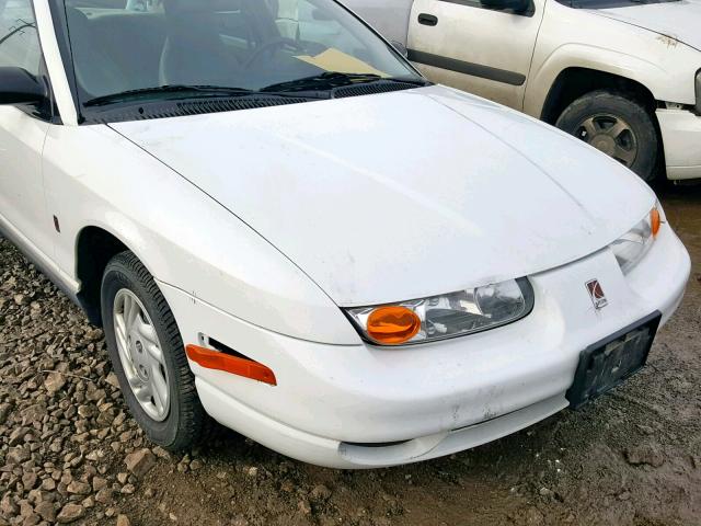 1G8ZF52851Z234194 - 2001 SATURN SL WHITE photo 9