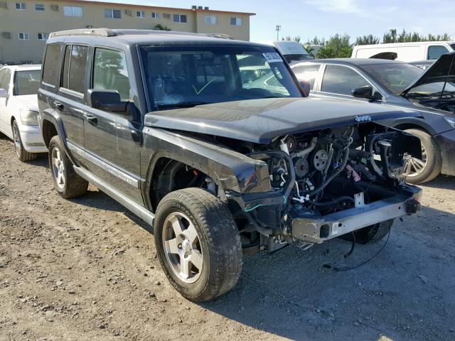 1J4RH4GK3AC102501 - 2010 JEEP COMMANDER BLACK photo 1