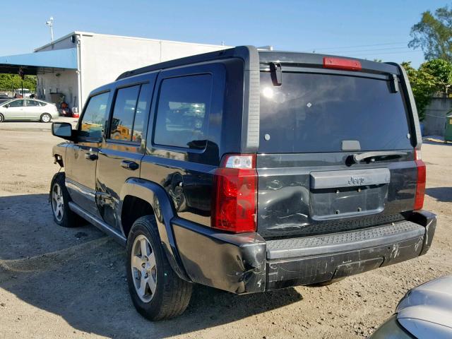 1J4RH4GK3AC102501 - 2010 JEEP COMMANDER BLACK photo 3