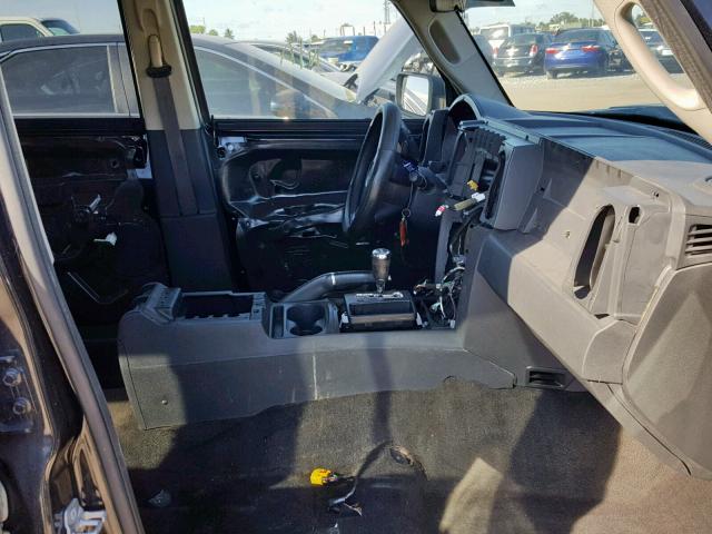 1J4RH4GK3AC102501 - 2010 JEEP COMMANDER BLACK photo 5