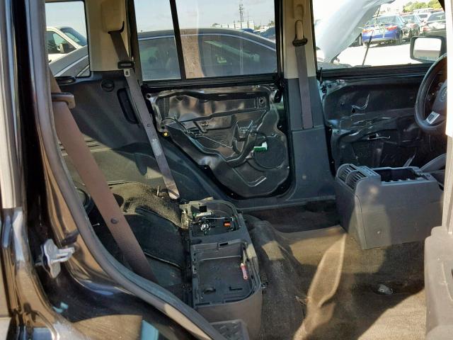 1J4RH4GK3AC102501 - 2010 JEEP COMMANDER BLACK photo 6