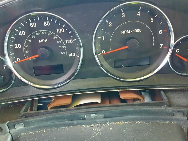 1J4RH4GK3AC102501 - 2010 JEEP COMMANDER BLACK photo 8