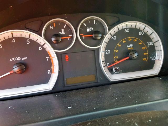 KL1TD5DE1AB125736 - 2010 CHEVROLET AVEO LS RED photo 8