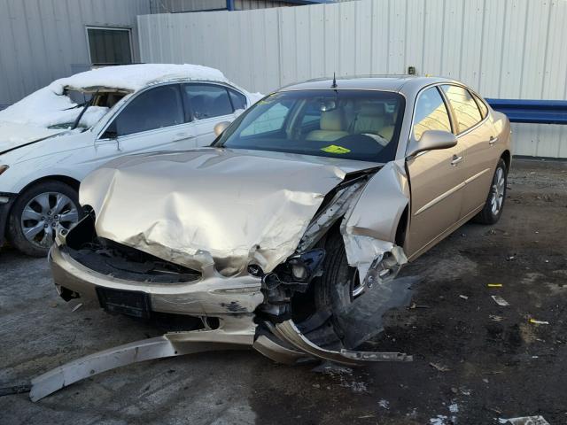 2G4WE537751276944 - 2005 BUICK LACROSSE C GOLD photo 2