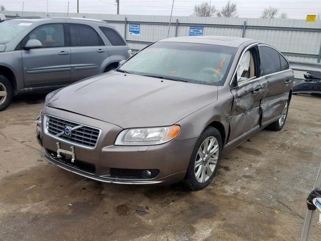YV1AS982891107047 - 2009 VOLVO S80 3.2 BROWN photo 2
