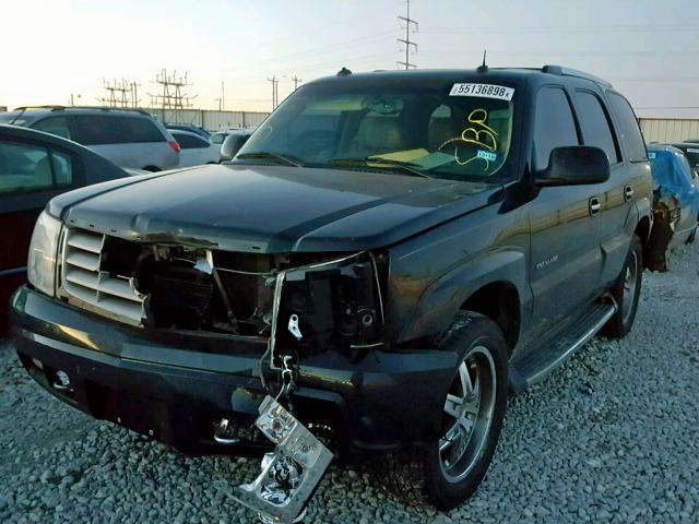 1GYEK63N63R279569 - 2003 CADILLAC ESCALADE L BLACK photo 2