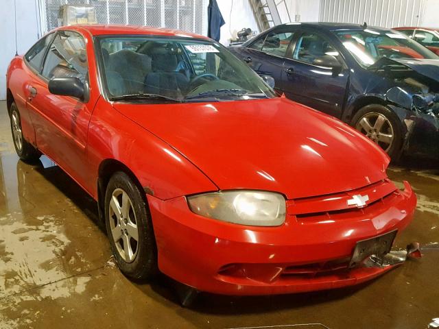 1G1JF12F547240919 - 2004 CHEVROLET CAVALIER L RED photo 1