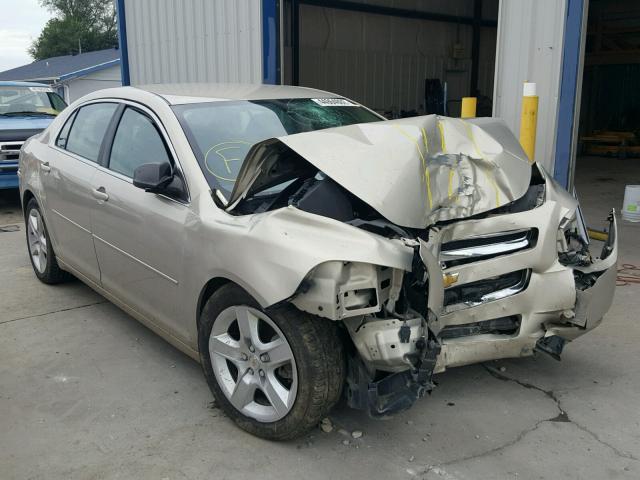 1G1ZB5E09CF186509 - 2012 CHEVROLET MALIBU LS BROWN photo 1