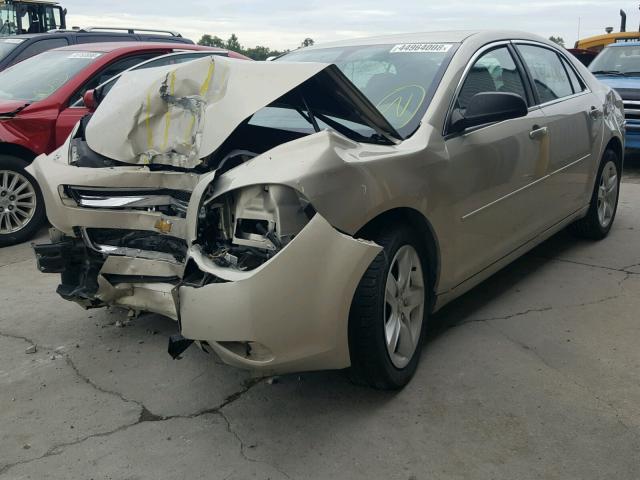 1G1ZB5E09CF186509 - 2012 CHEVROLET MALIBU LS BROWN photo 2