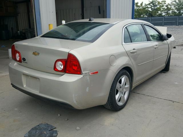 1G1ZB5E09CF186509 - 2012 CHEVROLET MALIBU LS BROWN photo 4