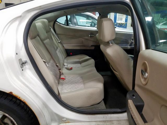 2G2WP522241148814 - 2004 PONTIAC GRAND PRIX WHITE photo 6