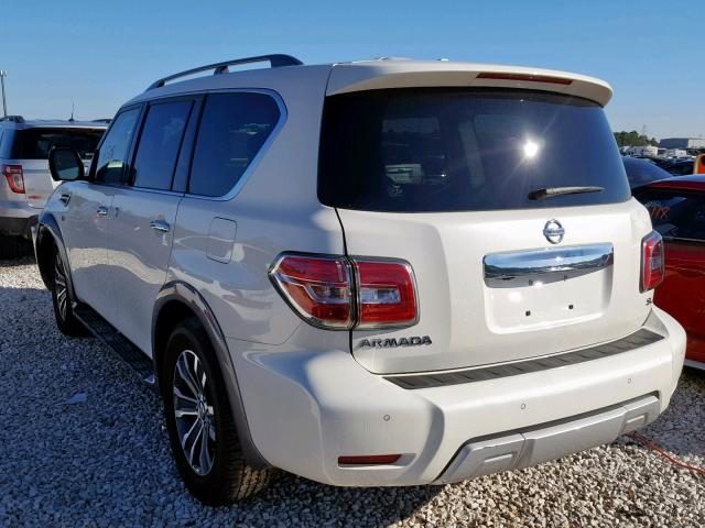 JN8AY2NC9J9554442 - 2018 NISSAN ARMADA SV WHITE photo 3