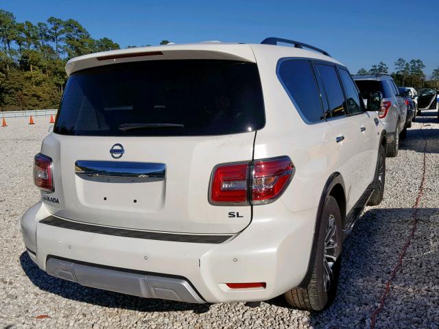 JN8AY2NC9J9554442 - 2018 NISSAN ARMADA SV WHITE photo 4