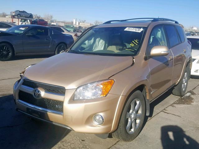 2T3BK31V59W004035 - 2009 TOYOTA RAV4 LIMIT GOLD photo 2