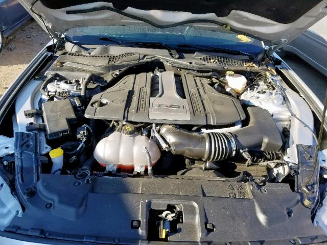 1FA6P8CF7K5159291 - 2019 FORD MUSTANG GT SILVER photo 7