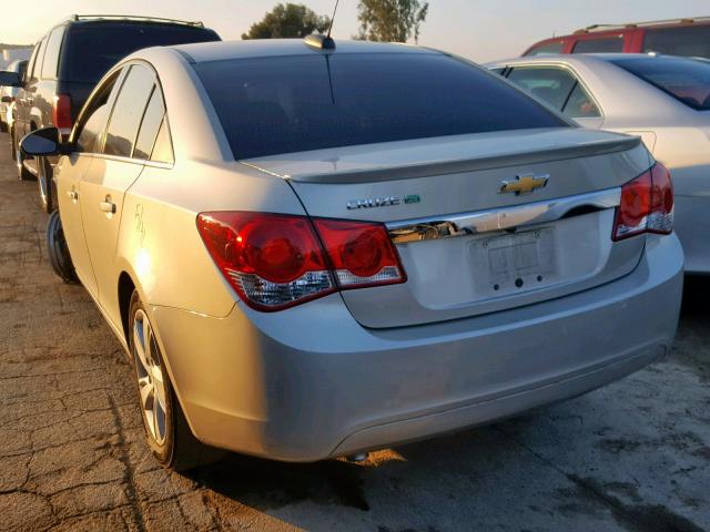 1G1P75SZ9F7153231 - 2015 CHEVROLET CRUZE GOLD photo 3