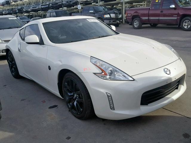 JN1AZ4EH1FM442659 - 2015 NISSAN 370Z BASE WHITE photo 1