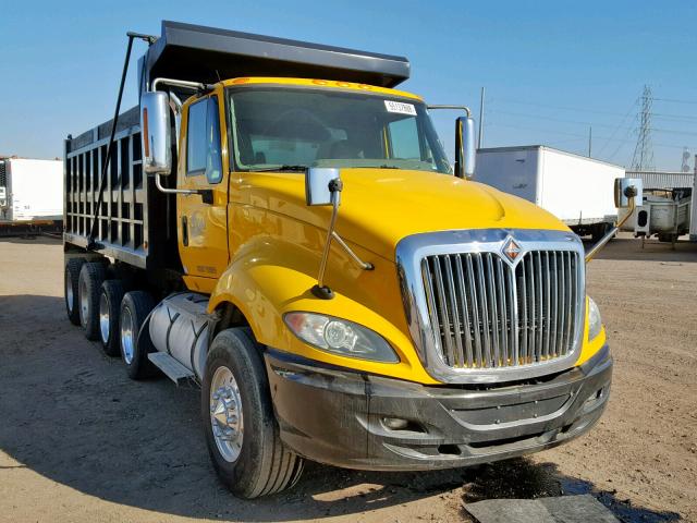 1HSCUAPR2BJ361584 - 2011 INTERNATIONAL PROSTAR PR YELLOW photo 1