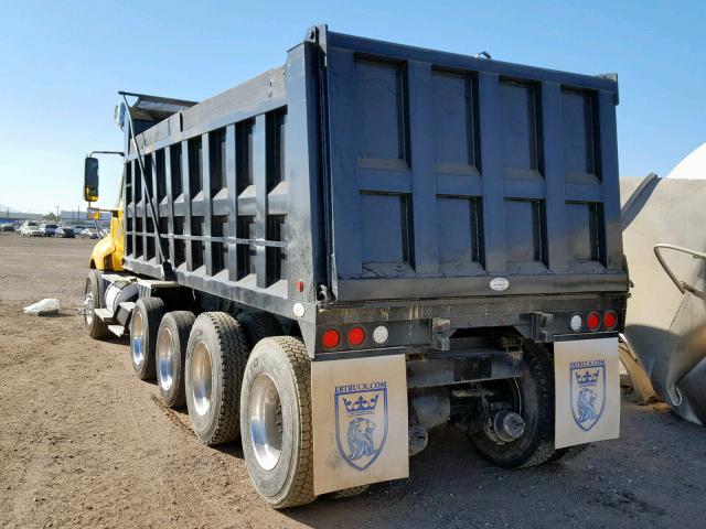 1HSCUAPR2BJ361584 - 2011 INTERNATIONAL PROSTAR PR YELLOW photo 3