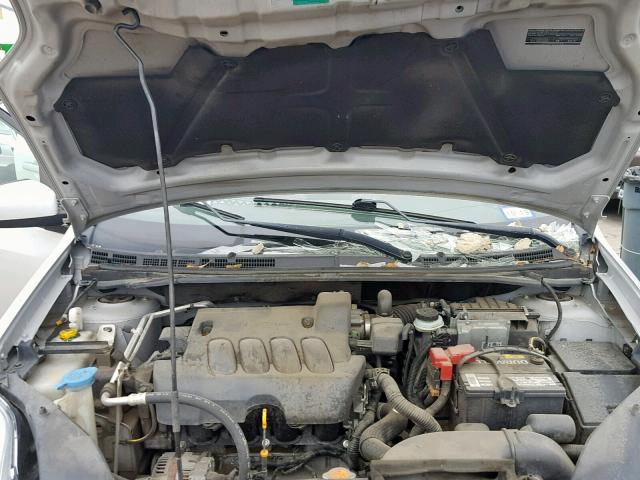 3N1AB6AP4CL775036 - 2012 NISSAN SENTRA 2.0 SILVER photo 7