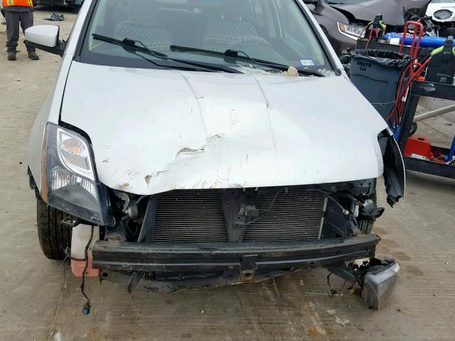 3N1AB6AP4CL775036 - 2012 NISSAN SENTRA 2.0 SILVER photo 9