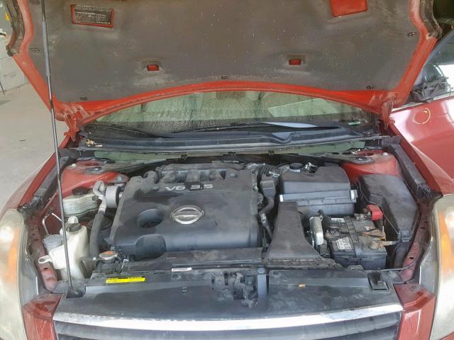 1N4BL21E37C191045 - 2007 NISSAN ALTIMA 3.5 RED photo 7