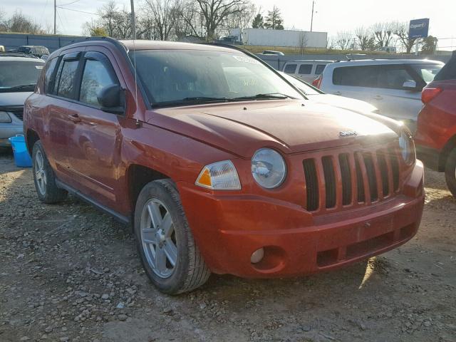 1J4NF4FB9AD518200 - 2010 JEEP COMPASS SP ORANGE photo 1