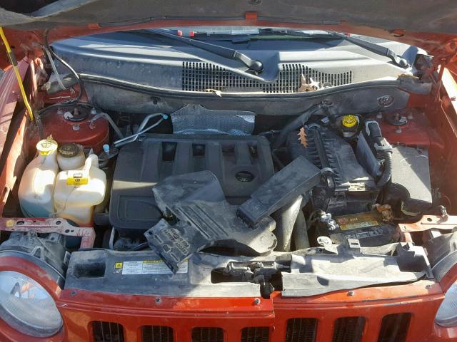 1J4NF4FB9AD518200 - 2010 JEEP COMPASS SP 橙色 照片 7