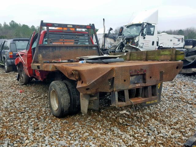 3B6MF3664XM503054 - 1999 DODGE RAM 3500 RED photo 3