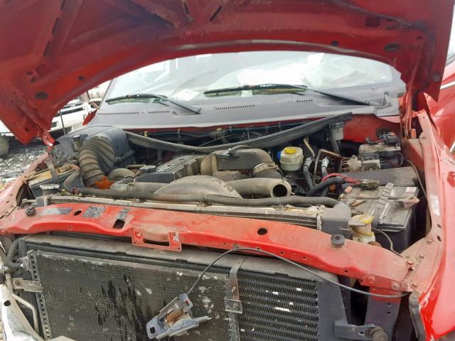 3B6MF3664XM503054 - 1999 DODGE RAM 3500 RED photo 7