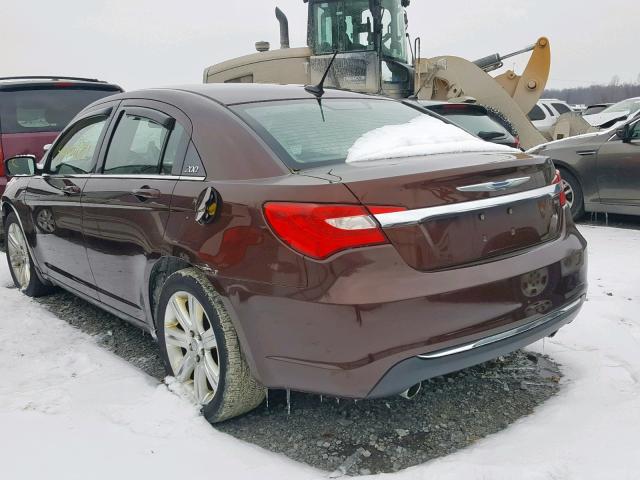 1C3CCBBG6CN188917 - 2012 CHRYSLER 200 TOURIN TAN photo 3