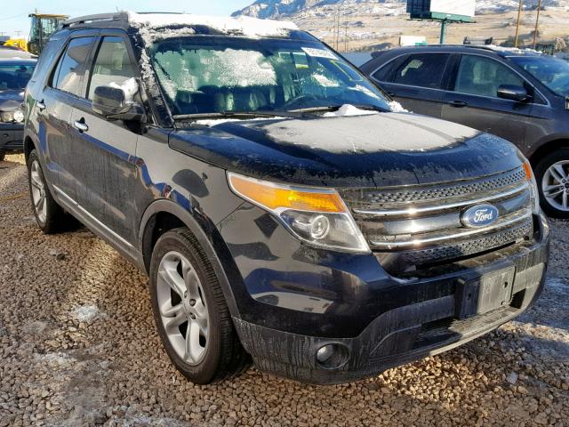 1FMHK8F82CGA01912 - 2012 FORD EXPLORER L BLACK photo 1