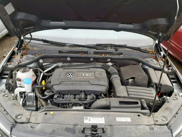 3VW4T7AJ1GM371648 - 2016 VOLKSWAGEN JETTA GLI GRAY photo 7