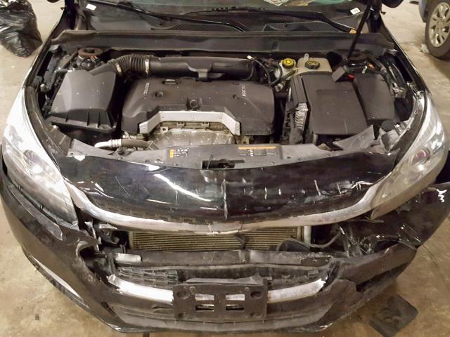 1G11E5SA2GU145318 - 2016 CHEVROLET MALIBU LIM BLACK photo 7