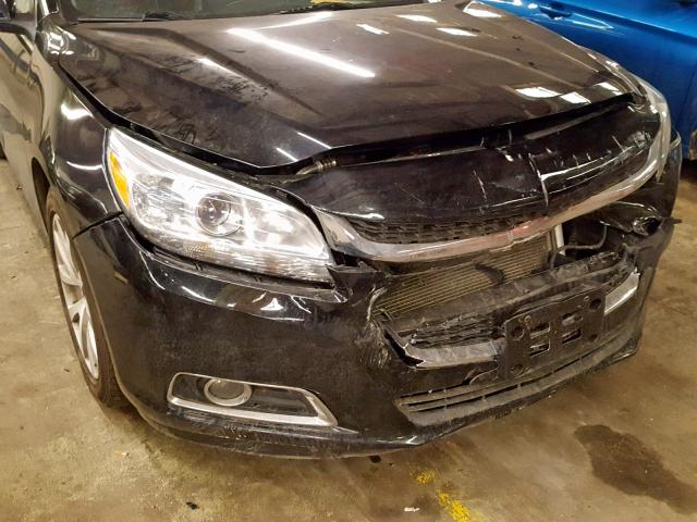 1G11E5SA2GU145318 - 2016 CHEVROLET MALIBU LIM BLACK photo 9