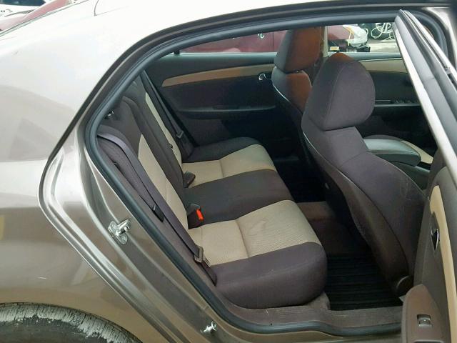 1G1ZB5E19BF324637 - 2011 CHEVROLET MALIBU LS BROWN photo 6