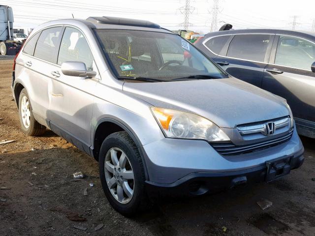 JHLRE48787C014709 - 2007 HONDA CR-V EXL SILVER photo 1