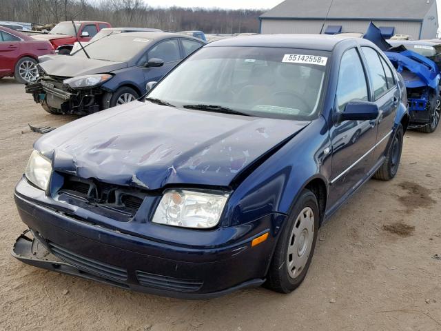 3VWRK69M84M022807 - 2004 VOLKSWAGEN JETTA GL BLACK photo 2