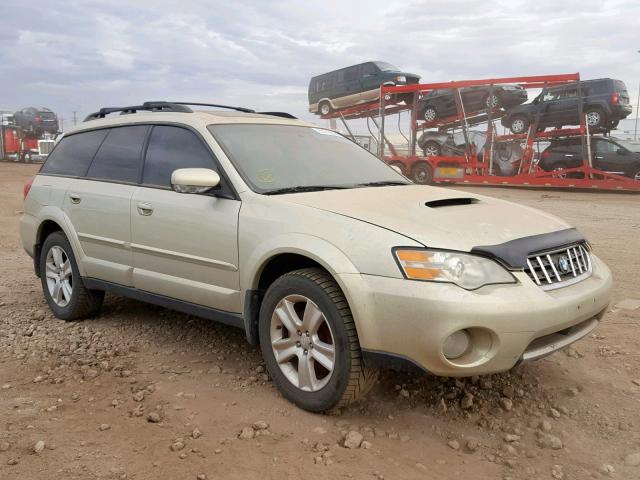 4S4BP67C064301808 - 2006 SUBARU LEGACY OUT GREEN photo 1