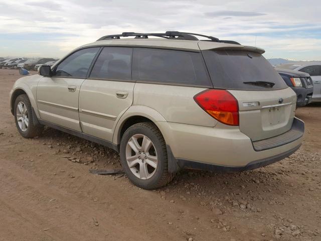 4S4BP67C064301808 - 2006 SUBARU LEGACY OUT GREEN photo 3